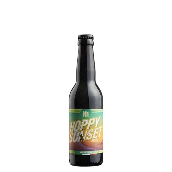 BIRRA ARTIGIANALE AMERICAN IPA LABI GARAGE HOPPY SUNSET 33 CL