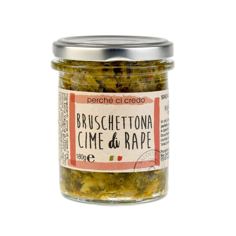 BRUSCHETTONA CIME DI RAPE PERCHE' CI CREDO