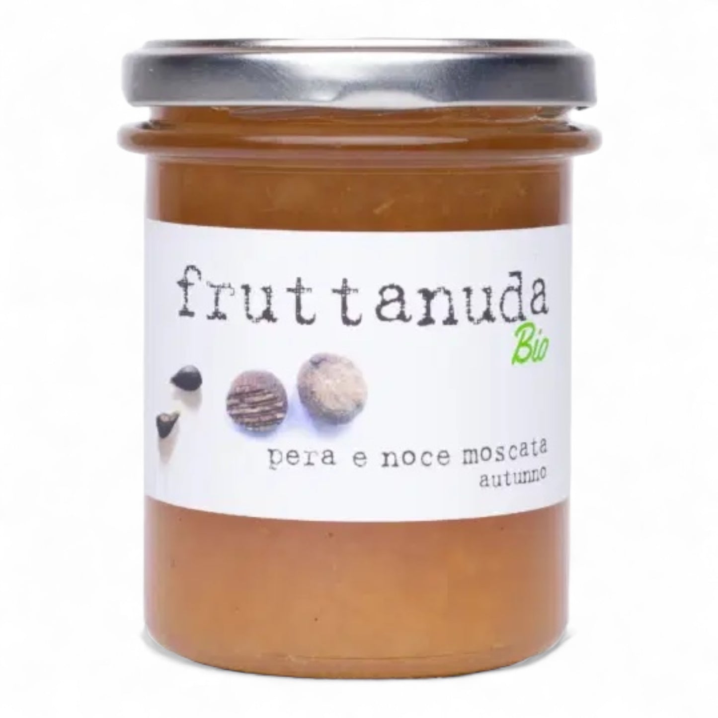 CONFETTURA EXTRA DI PERA E NOCE MOSCATA BIOLOGICA