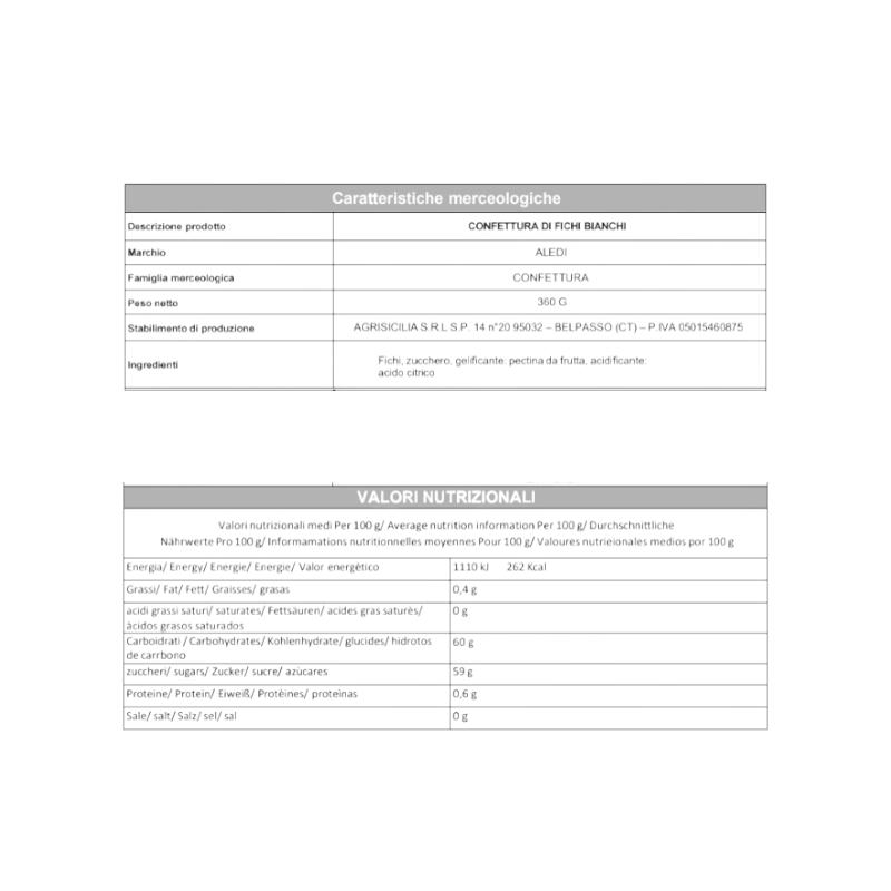 CONFETTURA EXTRA DI FICHI ALEDI