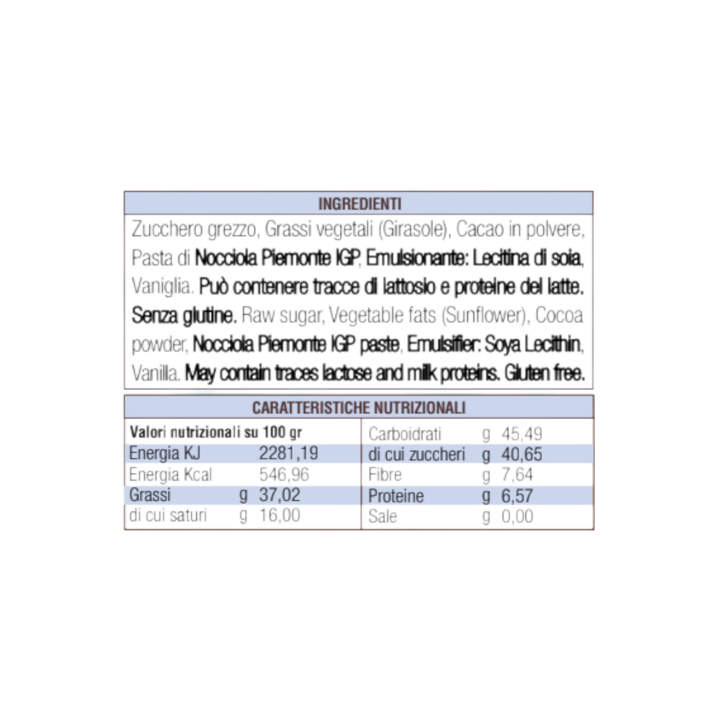 CREMA SPALMABILE CIOCCOLATO FONDENTE CON NOCCIOLA AUDERE