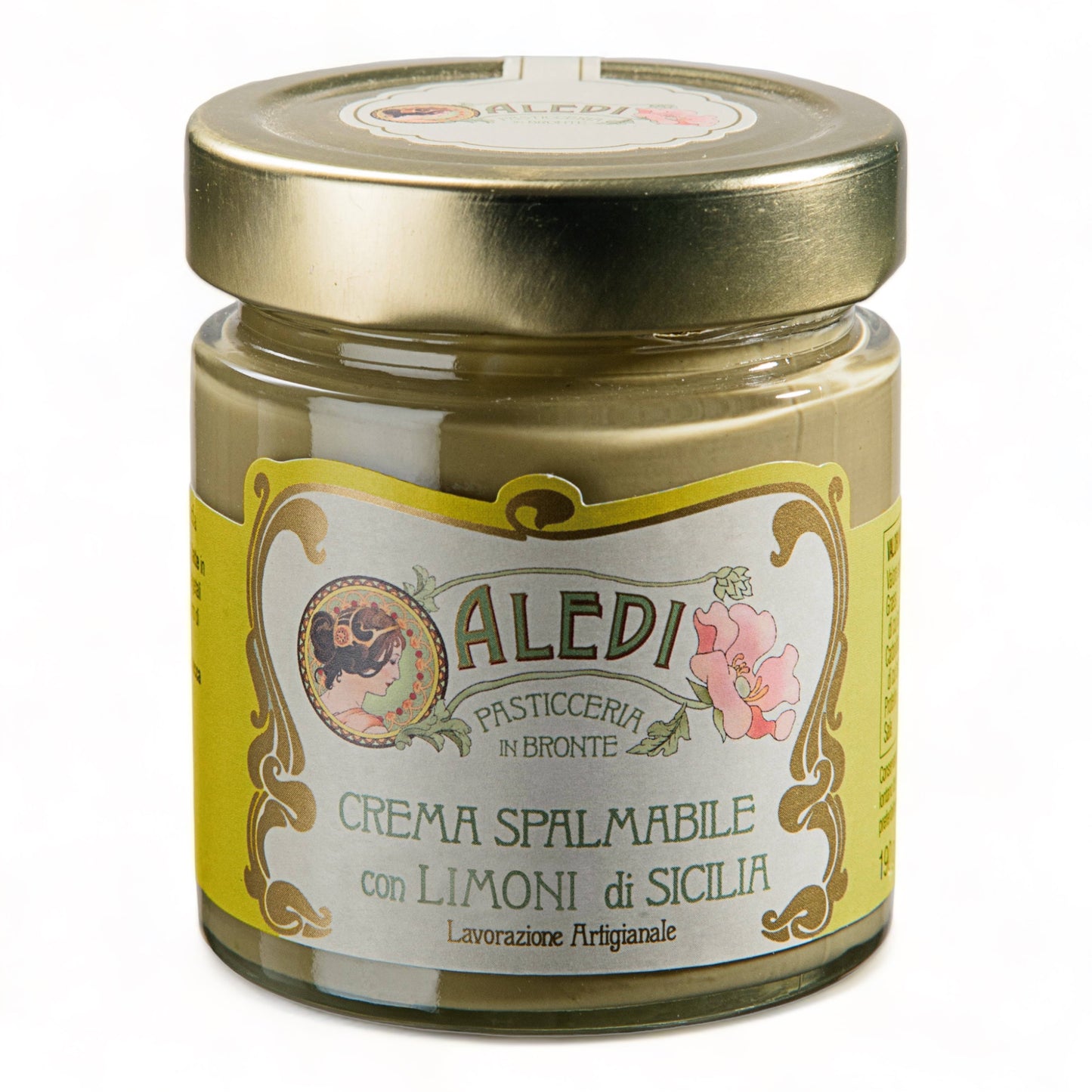 CREMA SPALMABILE ARTIGIANALE AI LIMONI DI SICILIA