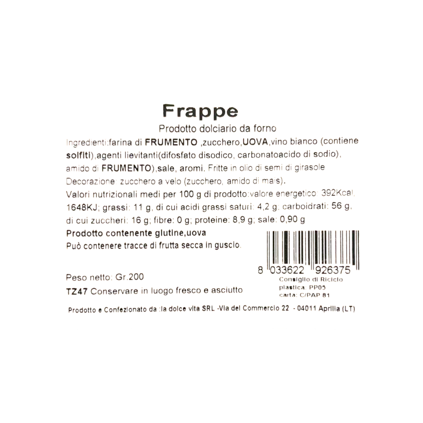 CARNIVAL FRAPPE KAMI SWEETS