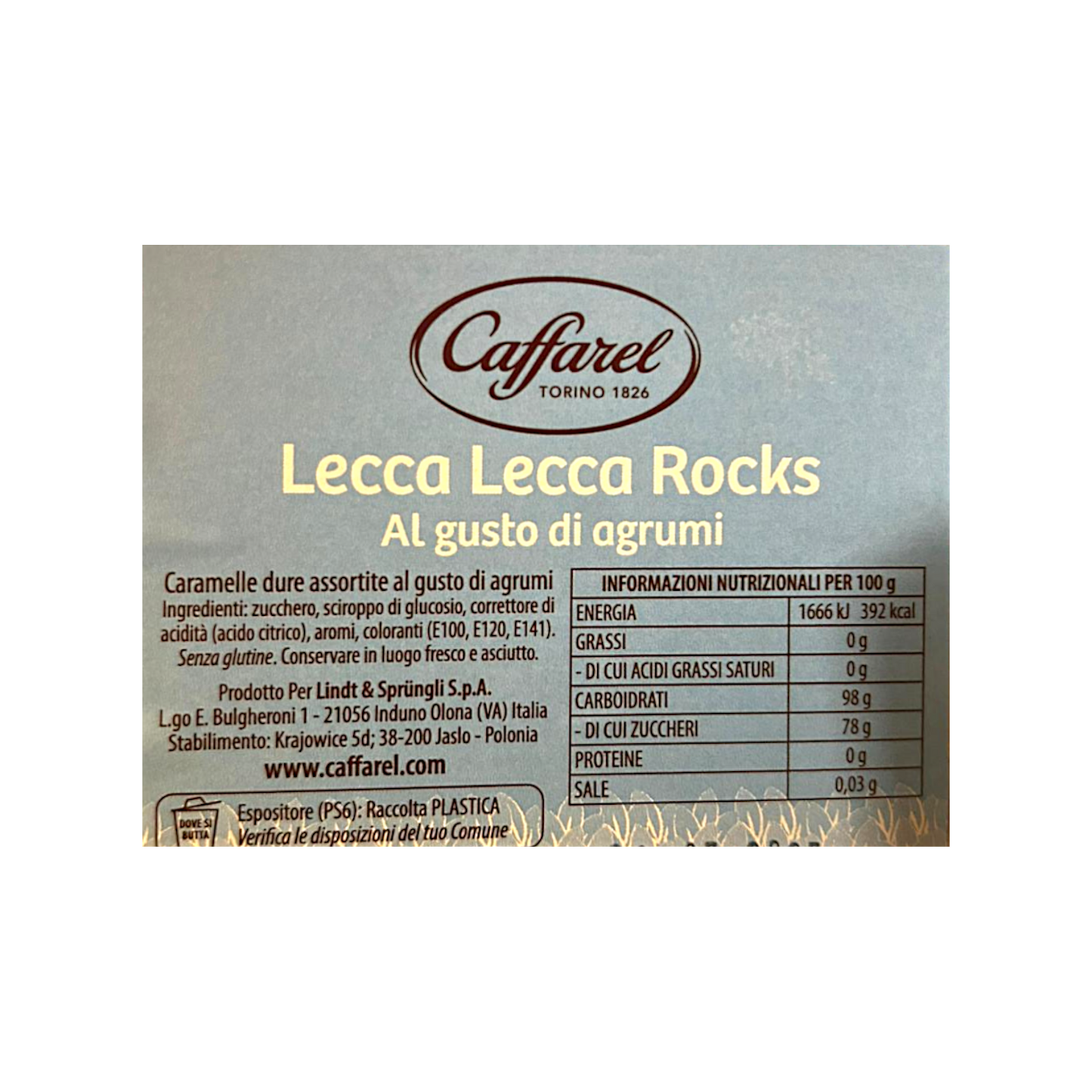 ROCKS CAFFAREL LOLLIPOPS