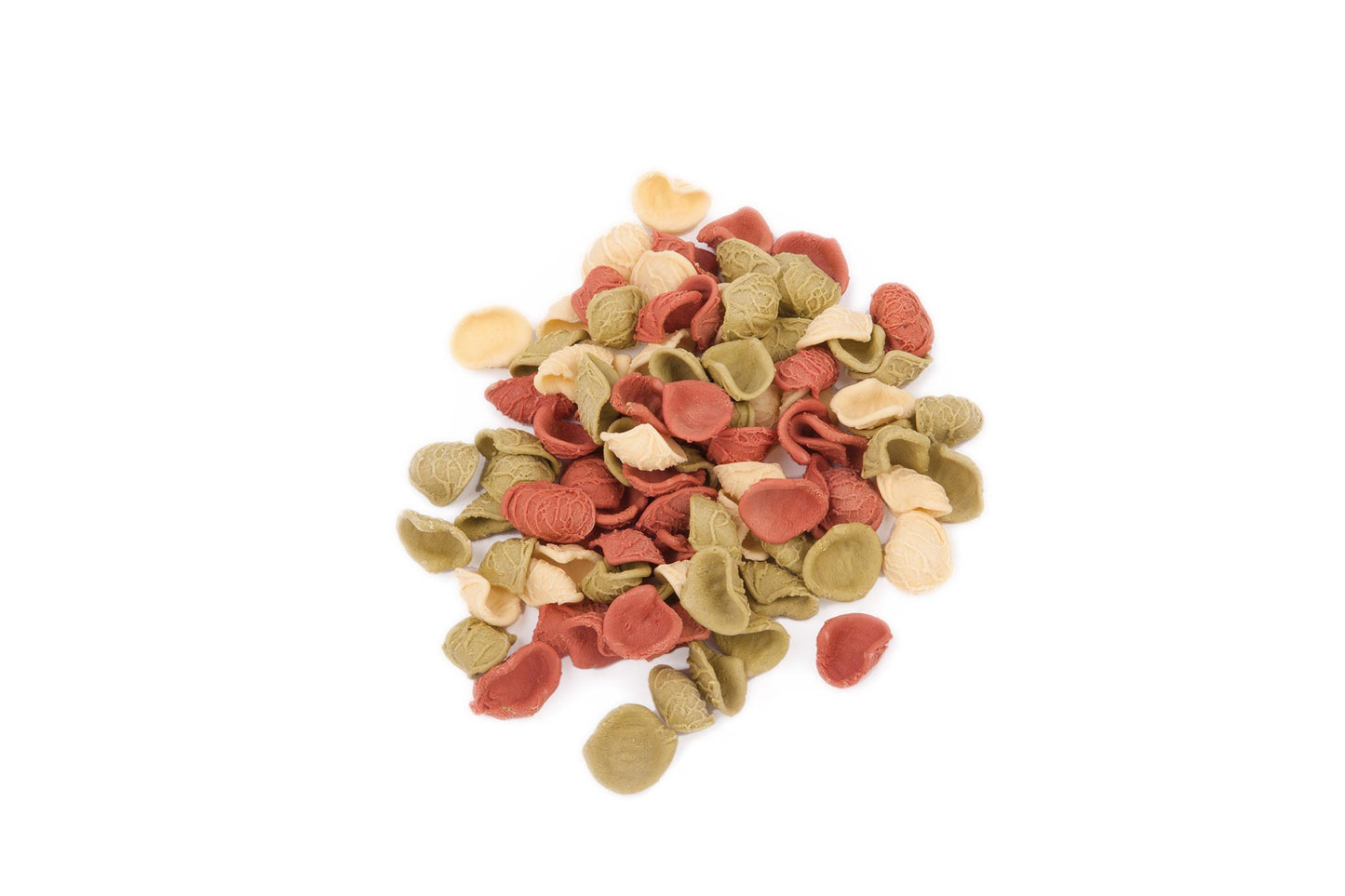 ORECCHIETTE PASTA CASERECCE PUGLIESI CON BIETOLA ROSSA E SPINACI