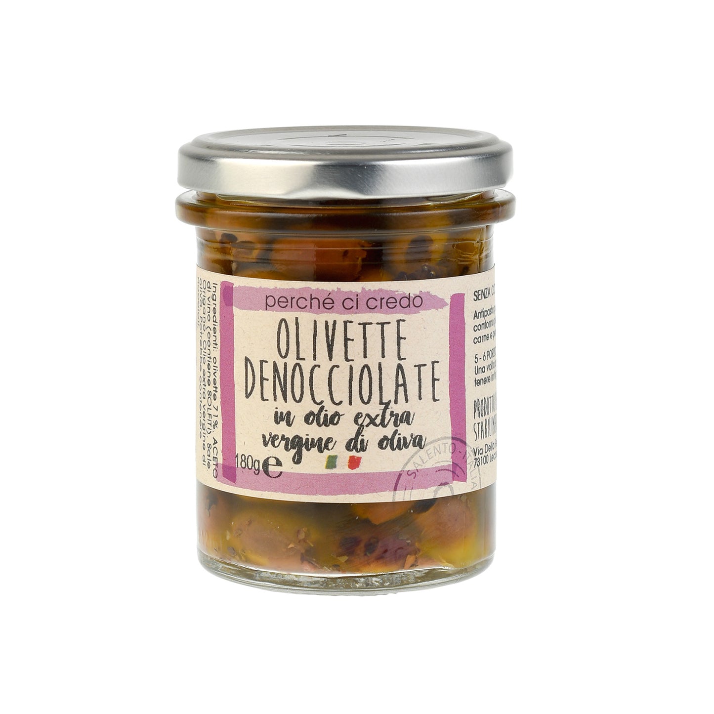 OLIVETTE LECCINO DENOCCIOLATE SOTT'OLIO