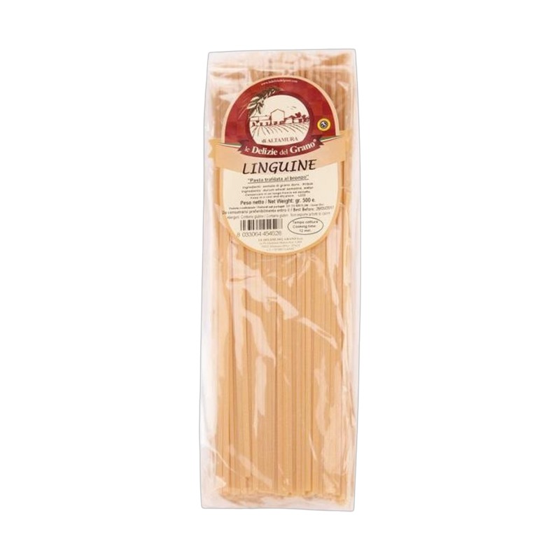 PASTA ARTIGIANALE GRANO DURO LINGUINE TRAFILA AL BRONZO