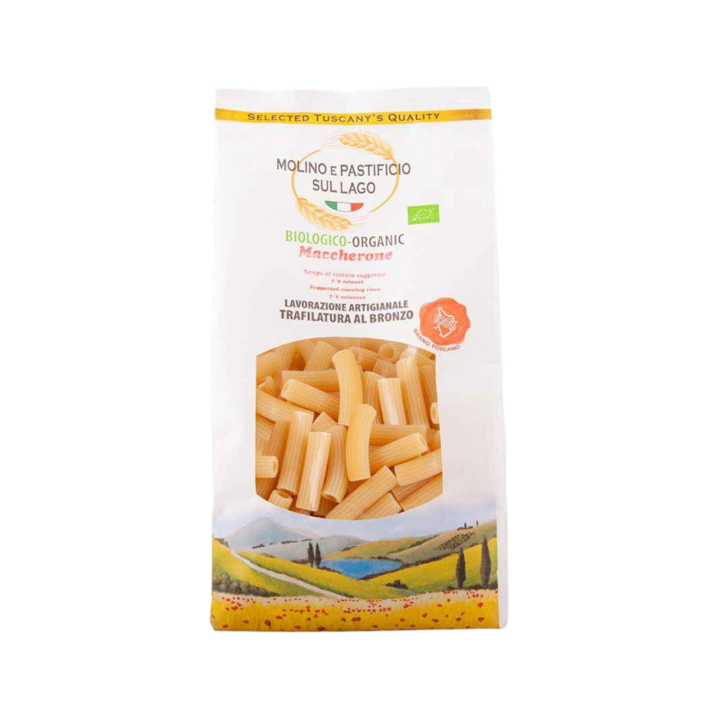 PASTA ARTIGIANALE GRANO DURO MACCHERONI BIO TRAFILA AL BRONZO