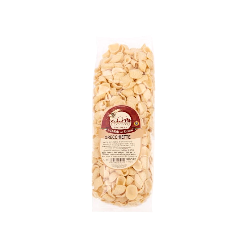 PASTA ARTIGIANALE GRANO DURO ORECCHIETTE PUGLIESI