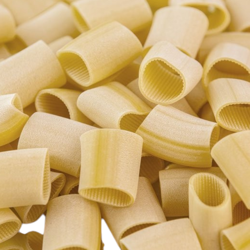 PASTA ARTIGIANALE PACCHERI BIOLOGICI TRAFILATI AL BRONZO