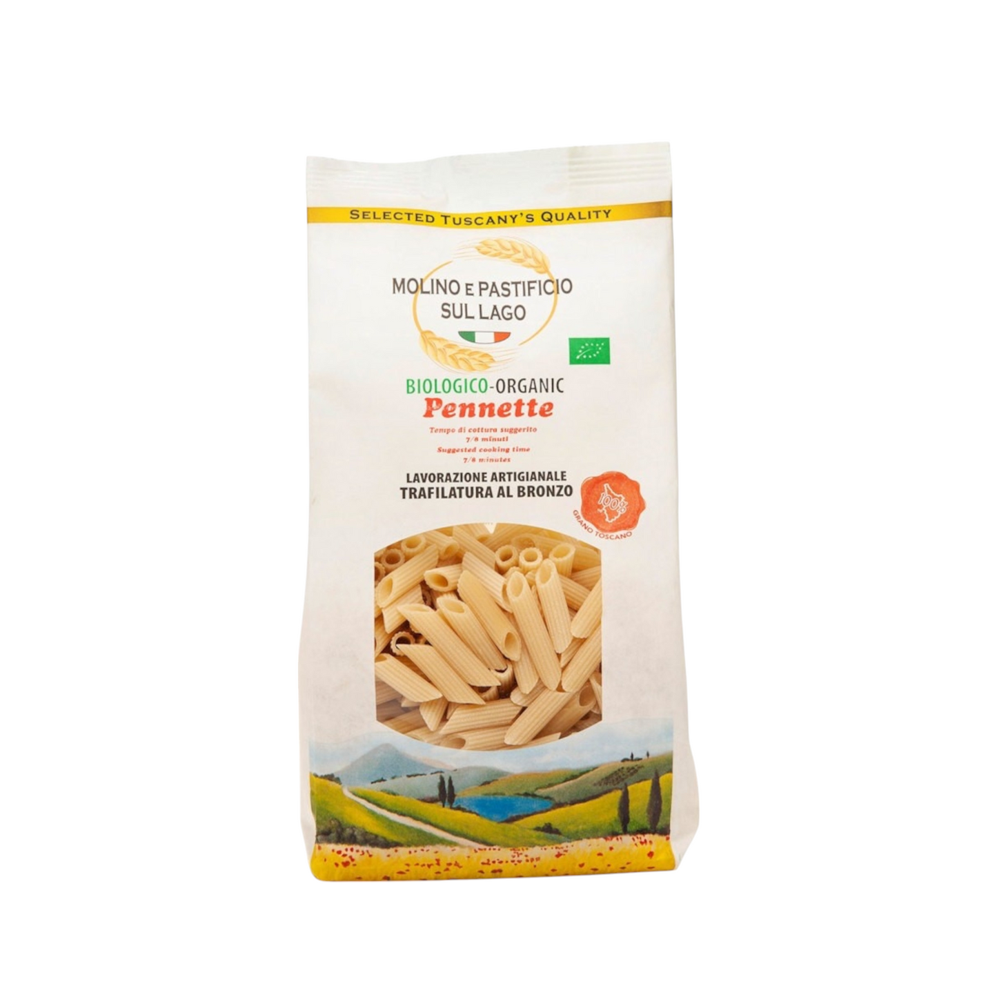PASTA ARTIGIANALE GRANO DURO PENNETTE BIOLOGICHE TRAFILA AL BRONZO