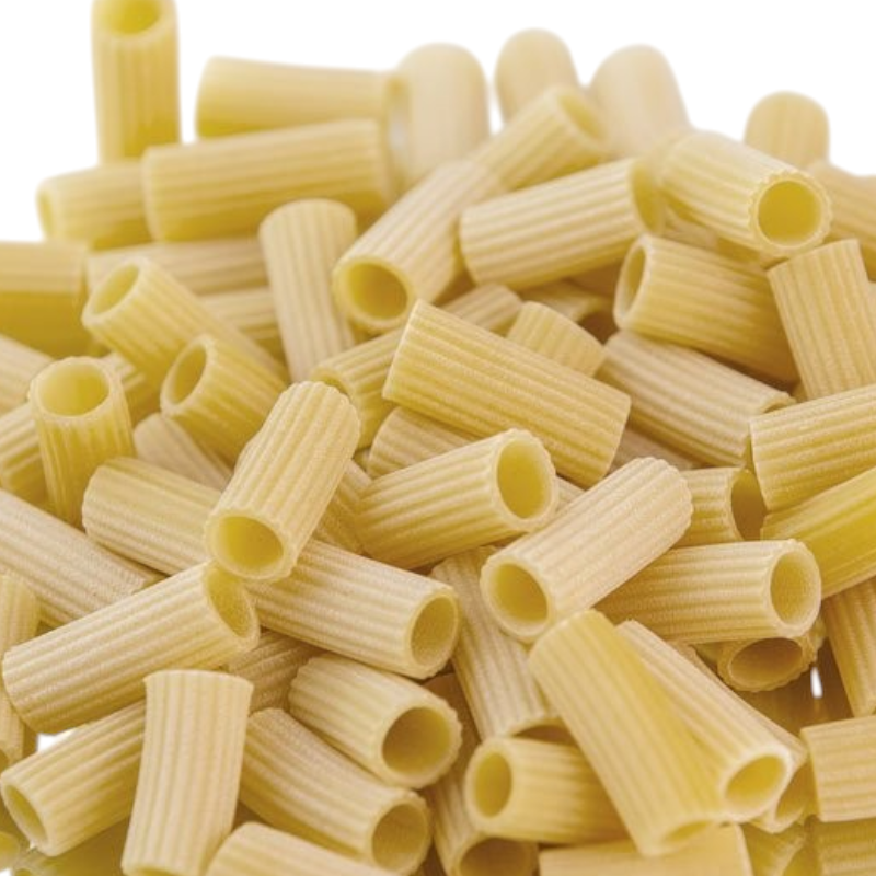 PASTA ARTIGIANALE RIGATONI BIOLOGICI TRAFILATI AL BRONZO