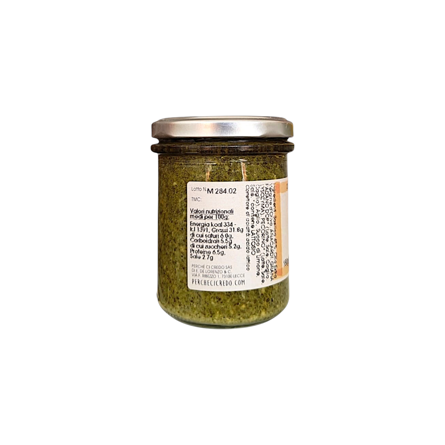 PESTO DI RUCOLA E LIMONE