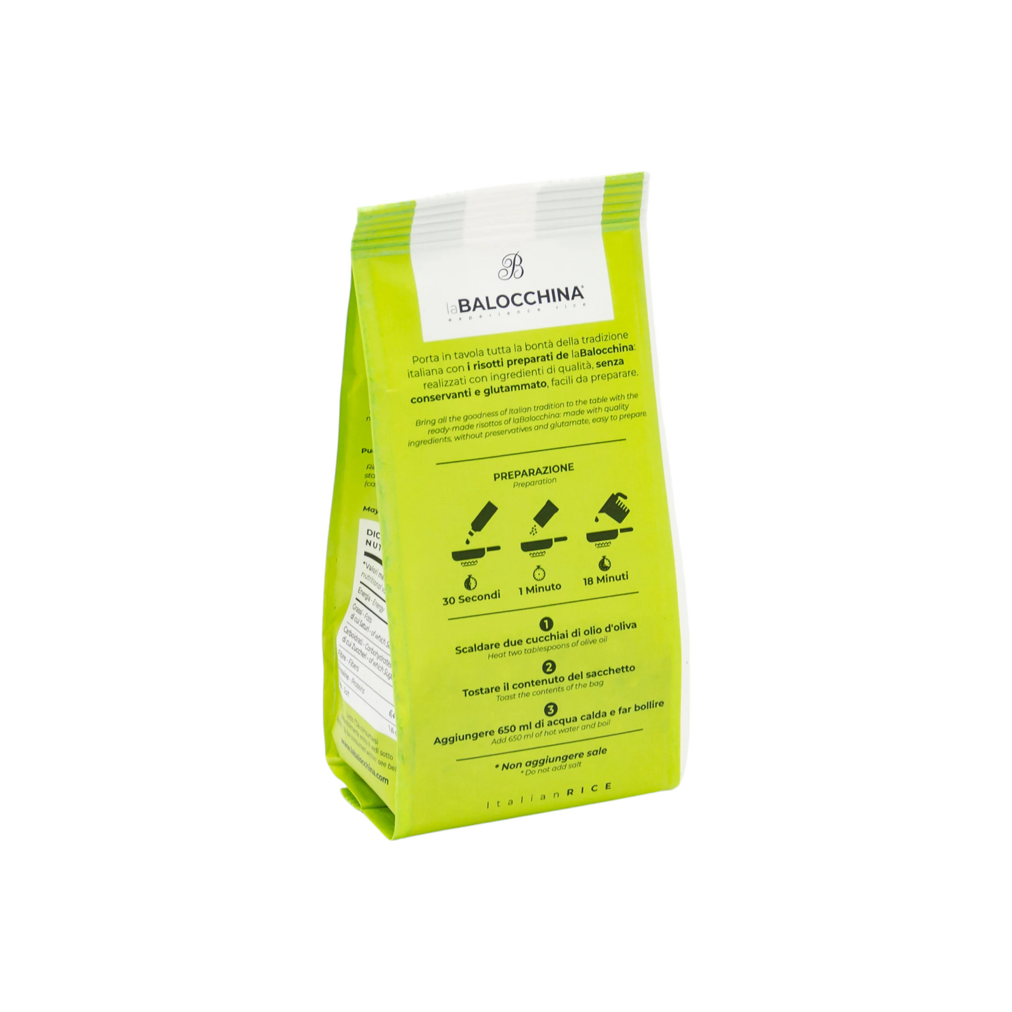 RISOTTO AL LIMONE E ROSMARINO LA BALOCCHINA