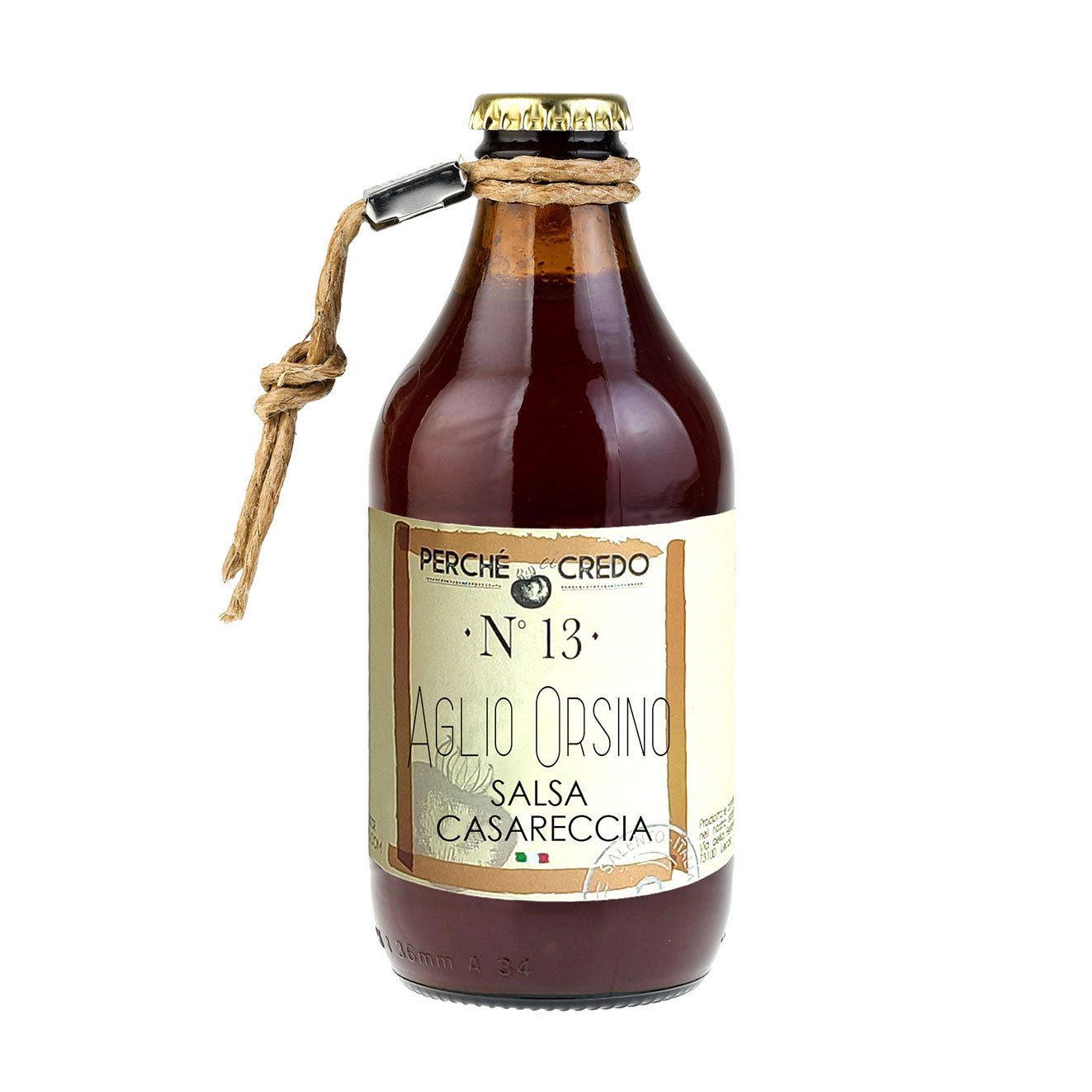 SALSA CASARECCIA ALL'AGLIO ORSINO PERCHE' CI CREDO