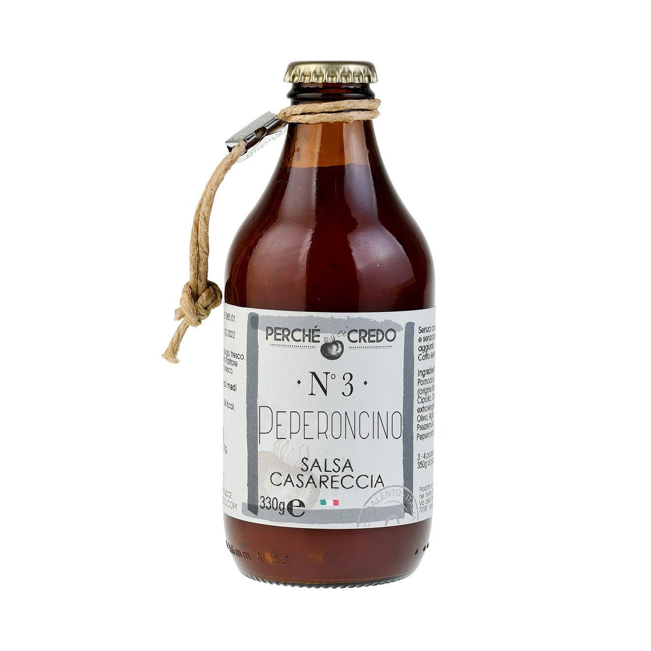SALSA CASARECCIA AL PEPERONCINO PERCHE' CI CREDO