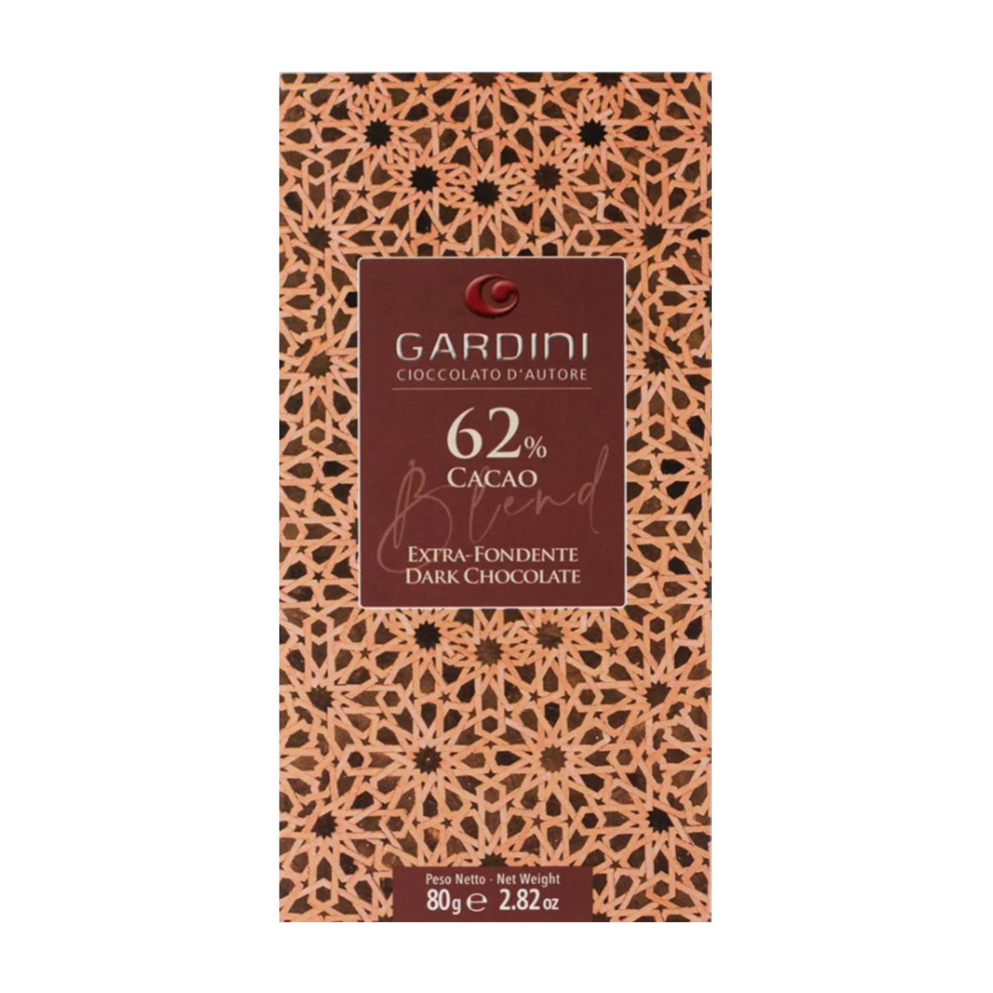 TAVOLETTA EXTRA-FONDENTE 62% CACAO GARDINI