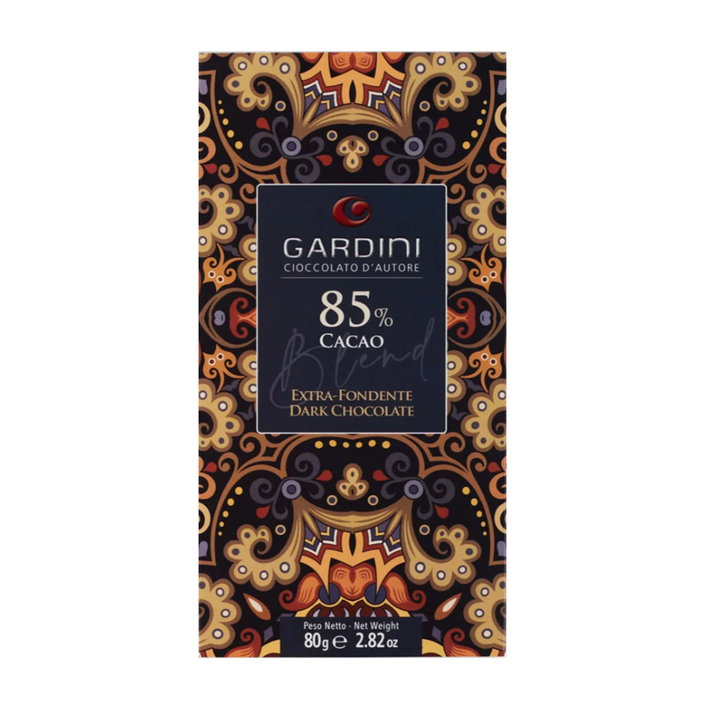 TAVOLETTA EXTRA-FONDENTE 85% CACAO GARDINI