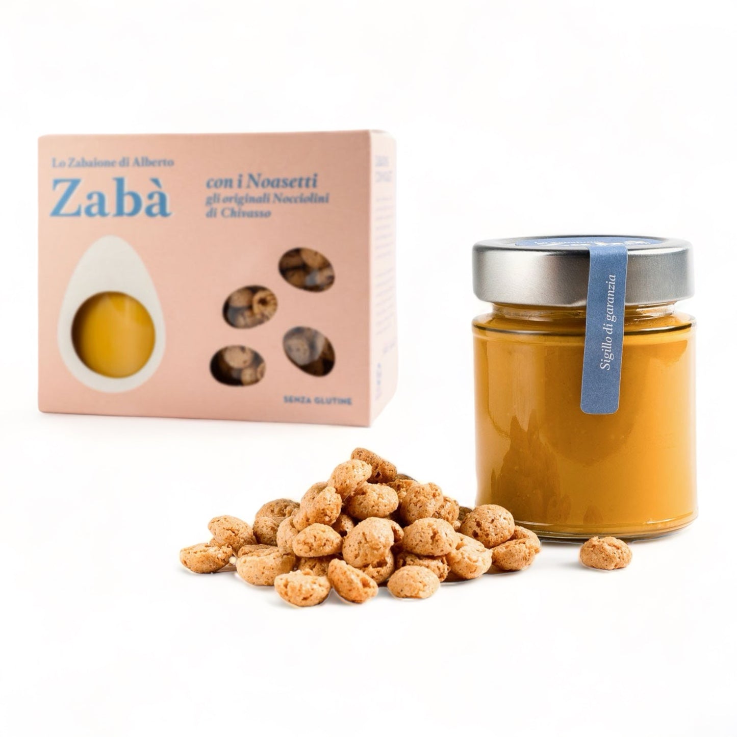 ZABAIONE ALBERTO MARCHETTI CON NOCCIOLINI NOCCIOLE IGP PIEMONTE