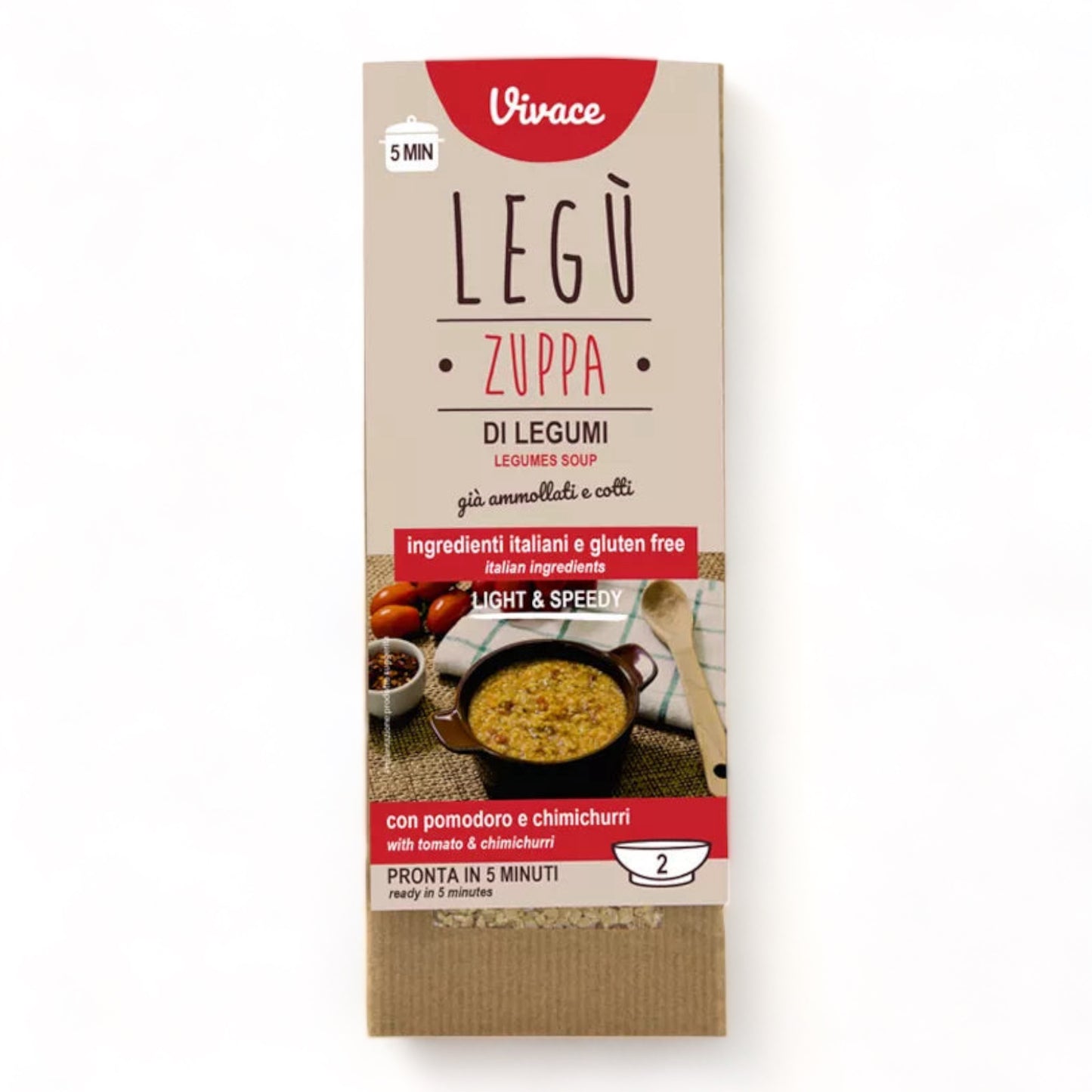 ZUPPA DI LEGUMI PROTEICA E GLUTEN FREE