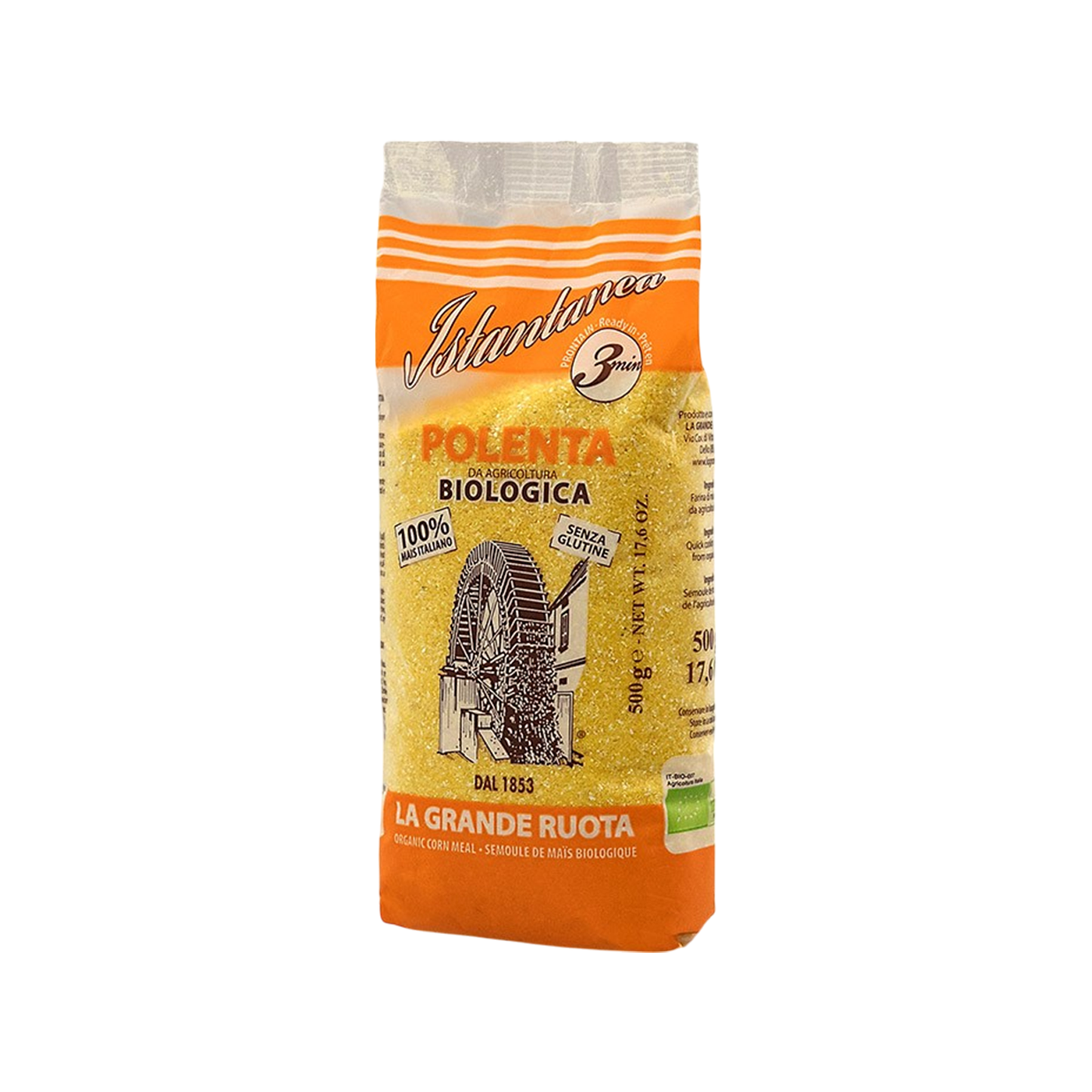 POLENTA ISTANTANEA BIOLOGICA 500 GR