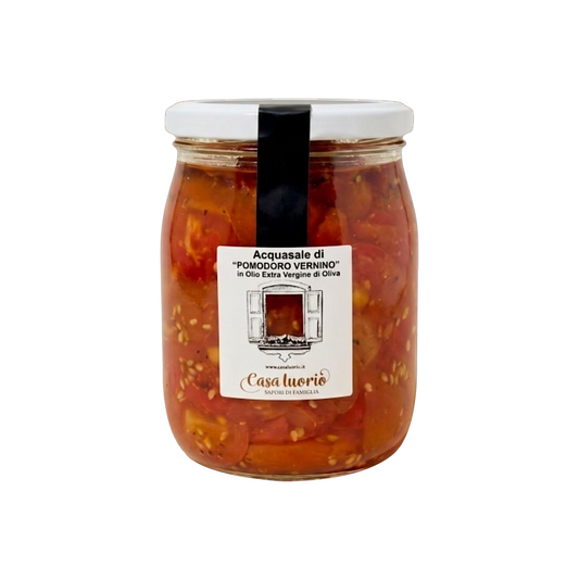 YELLOW “VERNINO” TOMATO ACQUASALE IN EXTRA VIRGIN OLIVE OIL CASA IUORIO