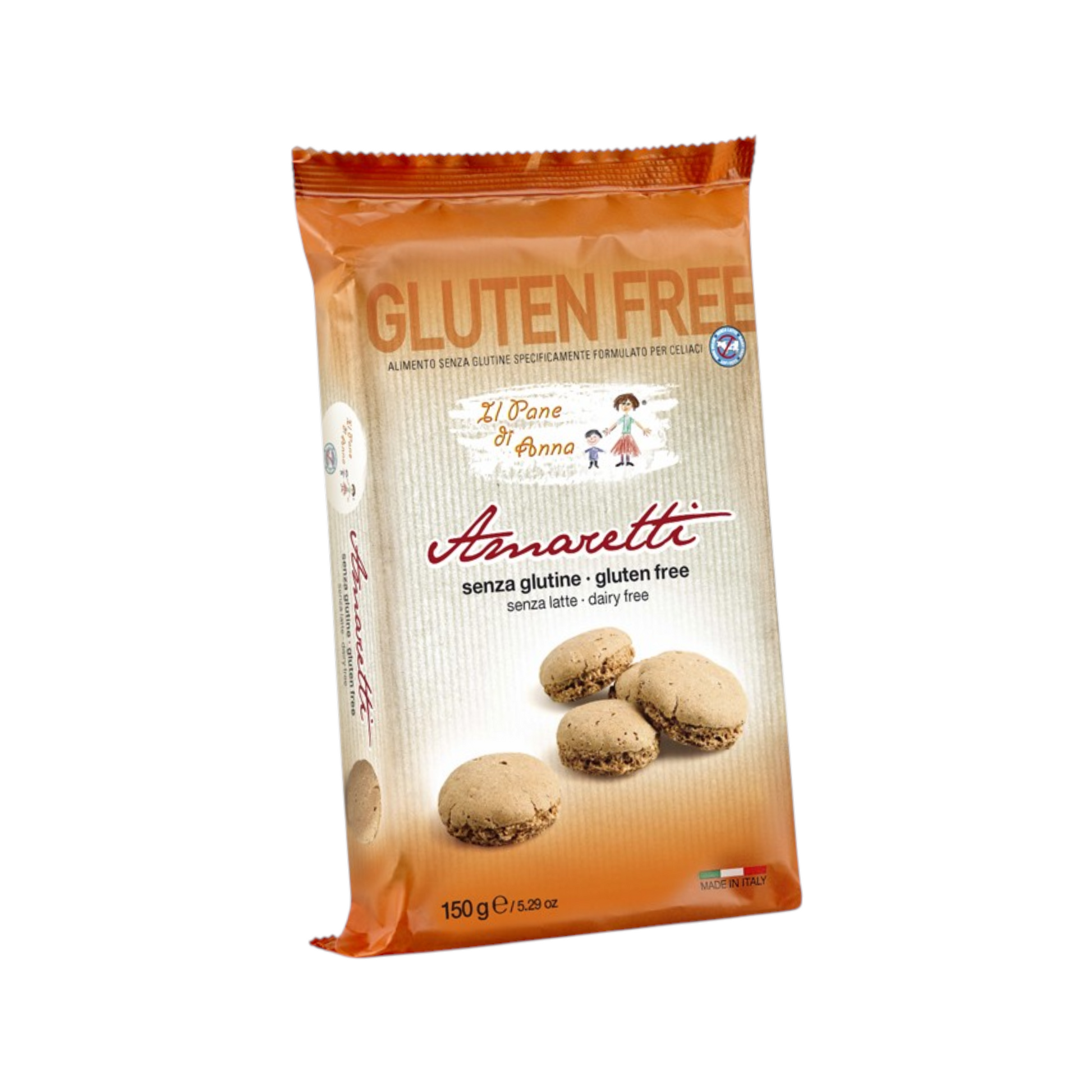GLUTEN-FREE AMARETTI ANNA'S BREAD