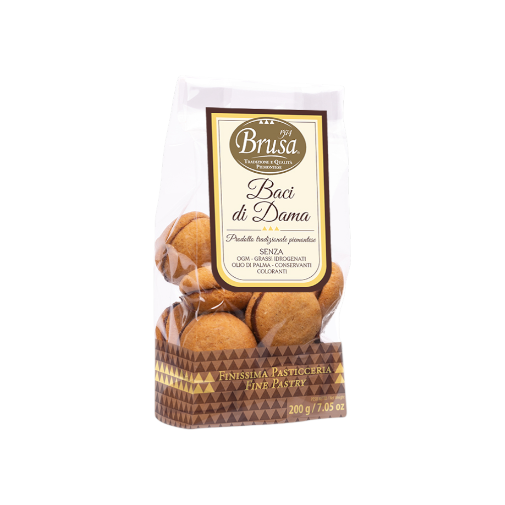 BACI DI DAMA PIEMONTESI ARTIGIANALI BRUSA