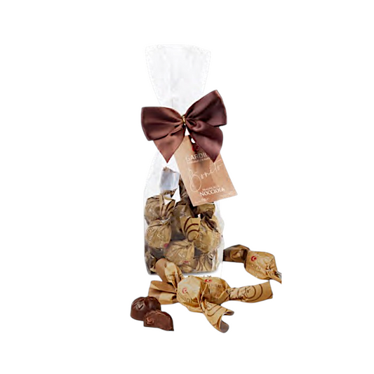 BONITO – 10 PRALINE DI CIOCCOLATO FONDENTE CON RIPIENO ALLA NOCCIOLA GARDINI