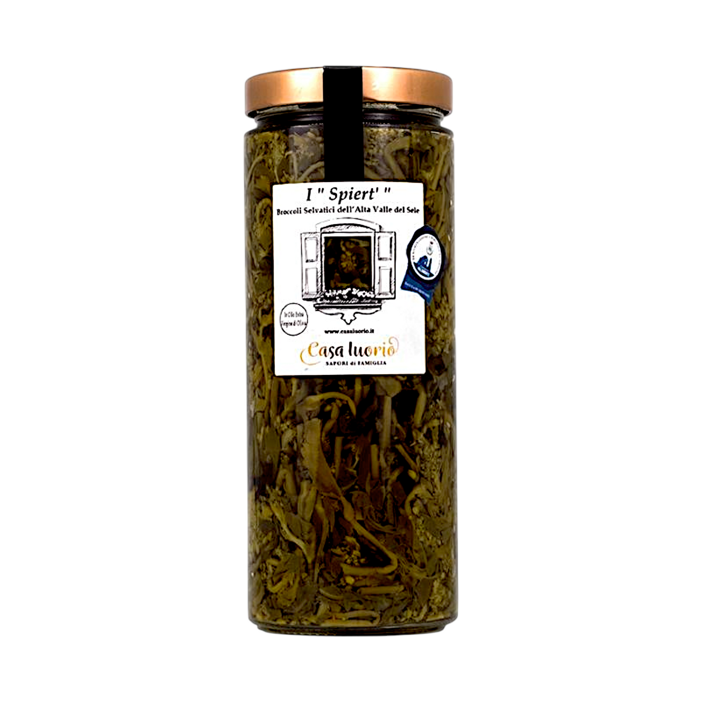 “SPIERT” BROCCOLI IN EXTRA VIRGIN OLIVE OIL CASA IUORIO