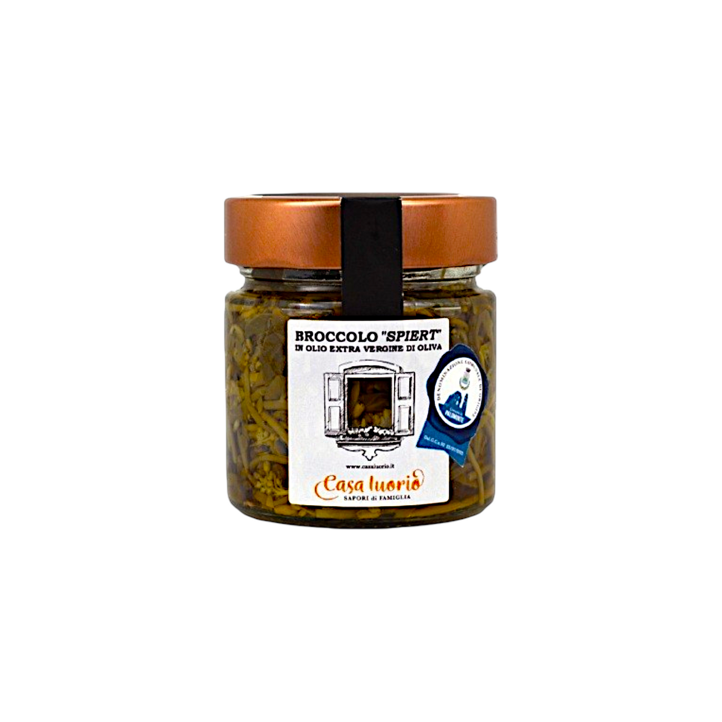 “SPIERT” BROCCOLI IN EXTRA VIRGIN OLIVE OIL CASA IUORIO