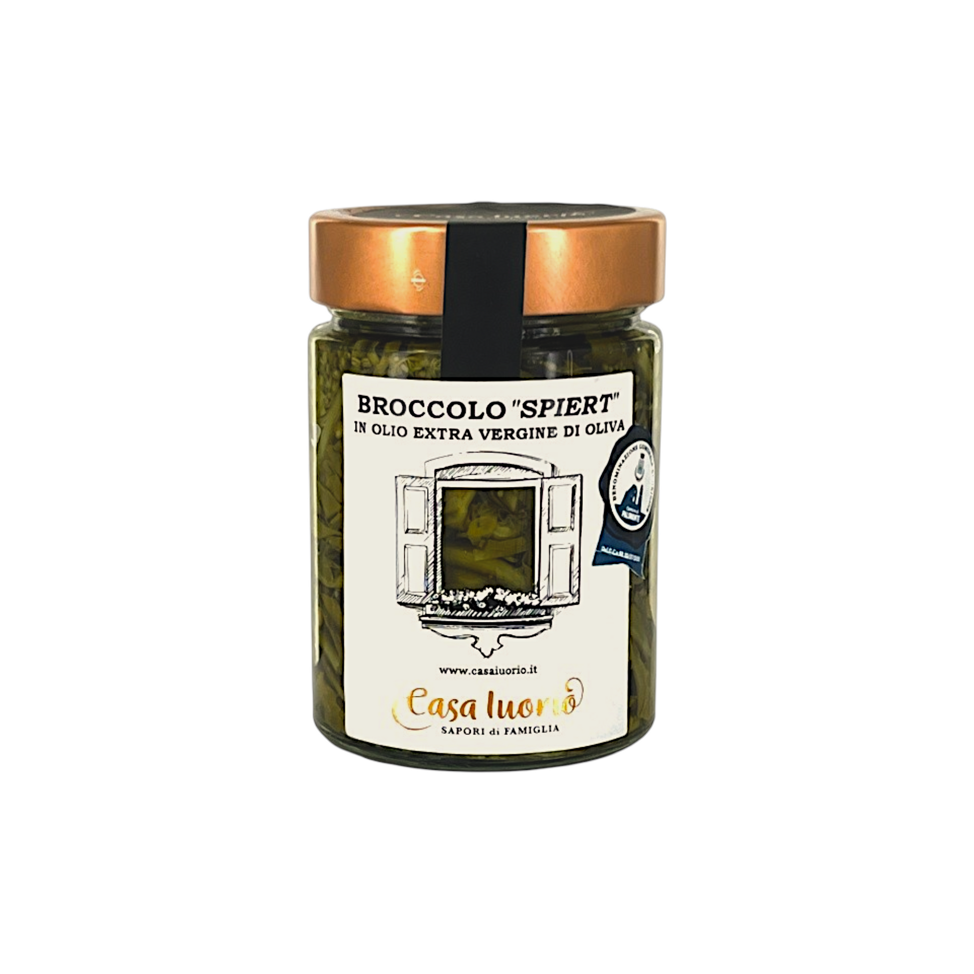 “SPIERT” BROCCOLI IN EXTRA VIRGIN OLIVE OIL CASA IUORIO