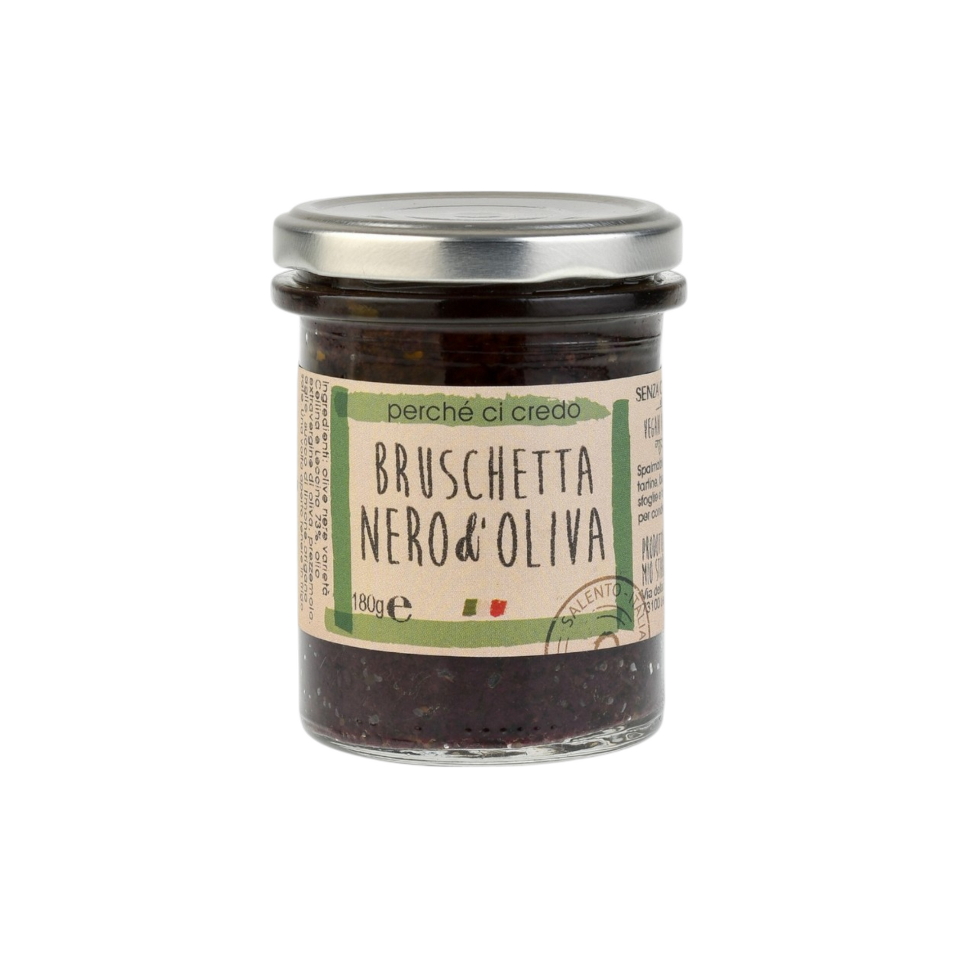 BRUSCHETTA BLACK OLIVE BECAUSE I BELIEVE