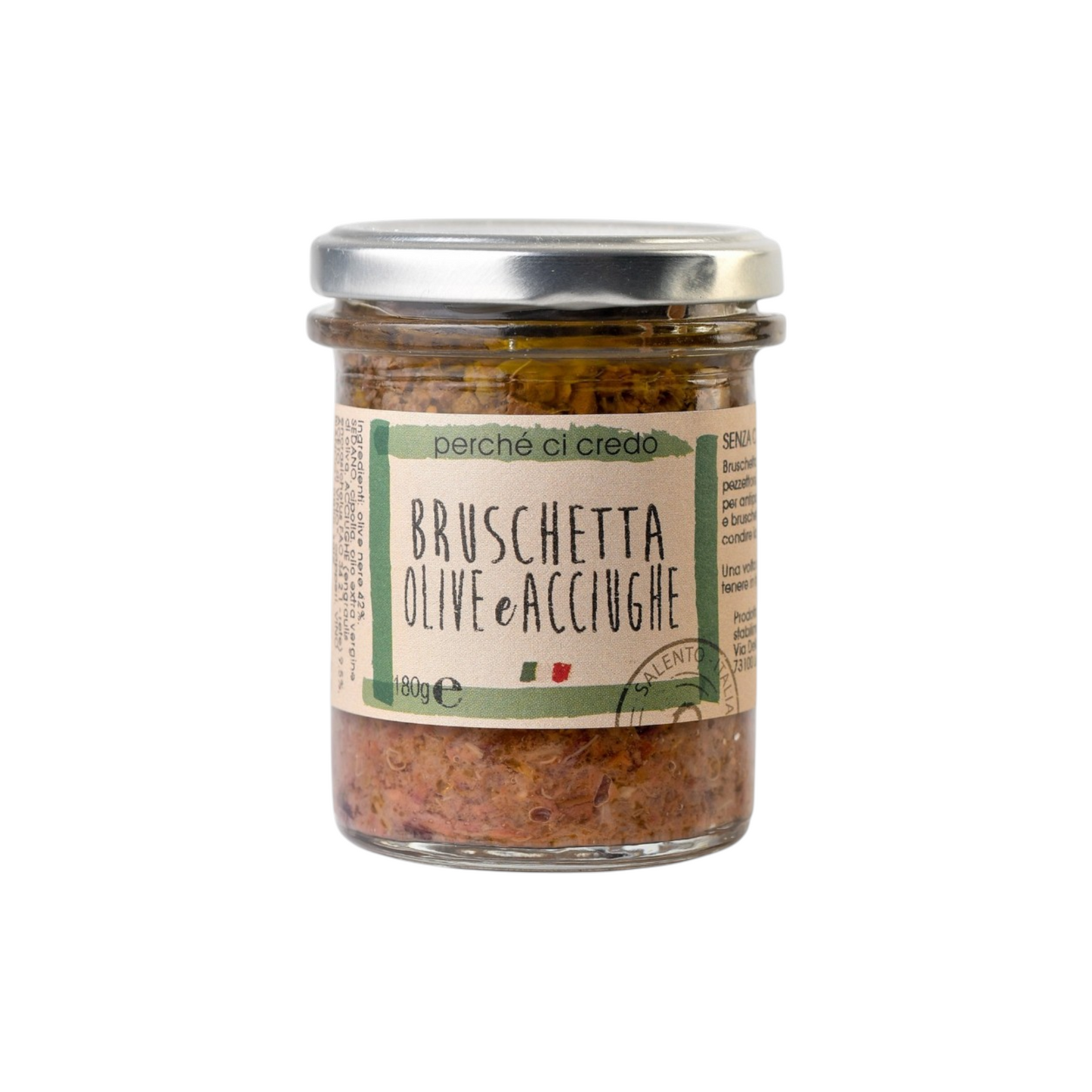 BRUSCHETTA OLIVE E ACCIUGHE PERCHE CI CREDO
