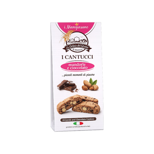 CANTUCCI MANDORLE E CIOCCOLATO LE DELIZIE DEL GRANO ALTAMURA