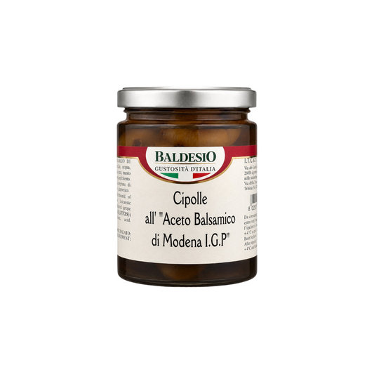 BORETTANE ONIONS WITH BALSAMIC VINEGAR OF MODENA PGI BALDESIO