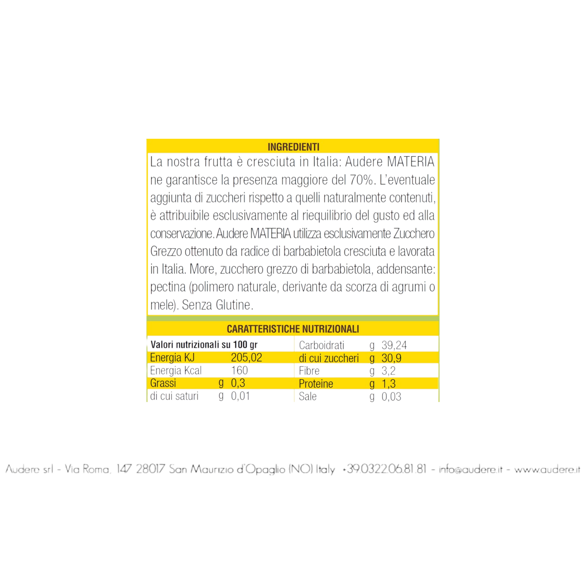 COMPOSTA DI MORE AUDERE