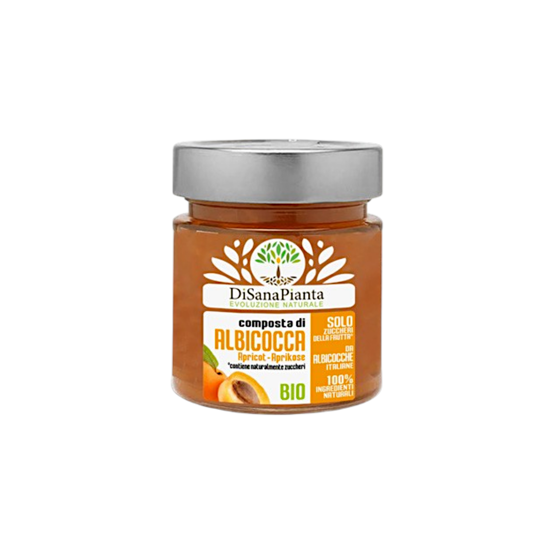 ORGANIC APRICOT COMPOTE FROM HEALTHY PLANT