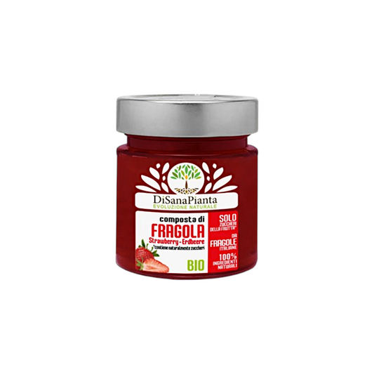 HEALTHY ORGANIC STRAWBERRY COMPOTE