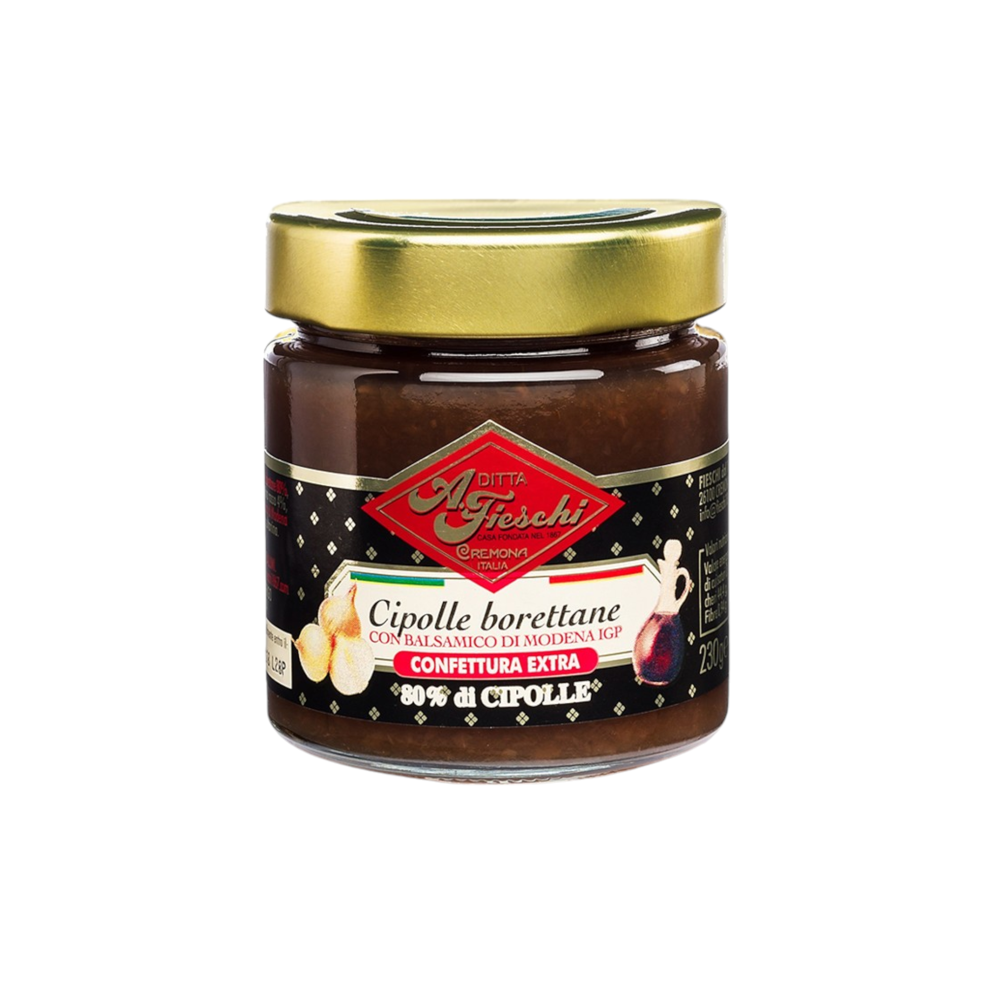 EXTRA ONION JAM WITH FIESCHI PGI MODENA BALSAMIC