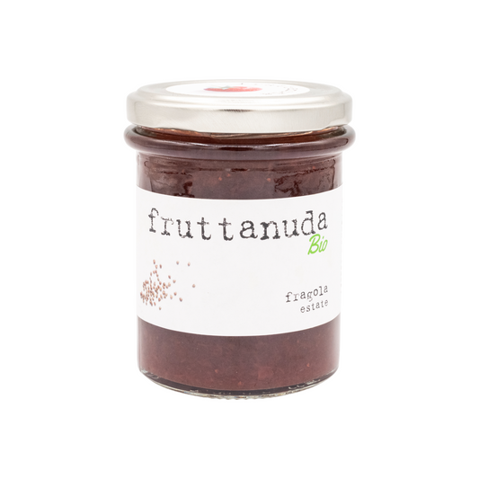 CONFETTURA EXTRA DI FRAGOLA BIO FRUTTANUDA