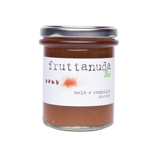 CONFETTURA EXTRA DI MELA GOLDEN E CANNELLA BIO FRUTTANUDA