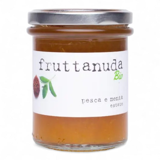 ORGANIC EXTRA PEACH AND MINT JAM