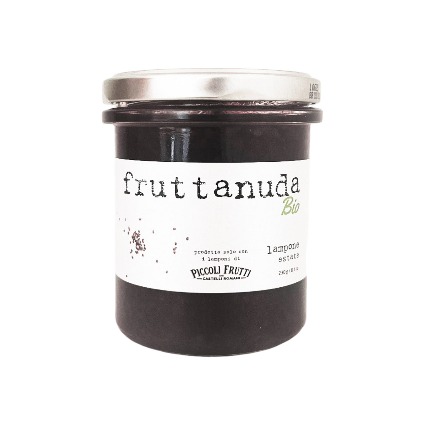 ORGANIC RASPBERRY EXTRA JAM FRUTTANUDA