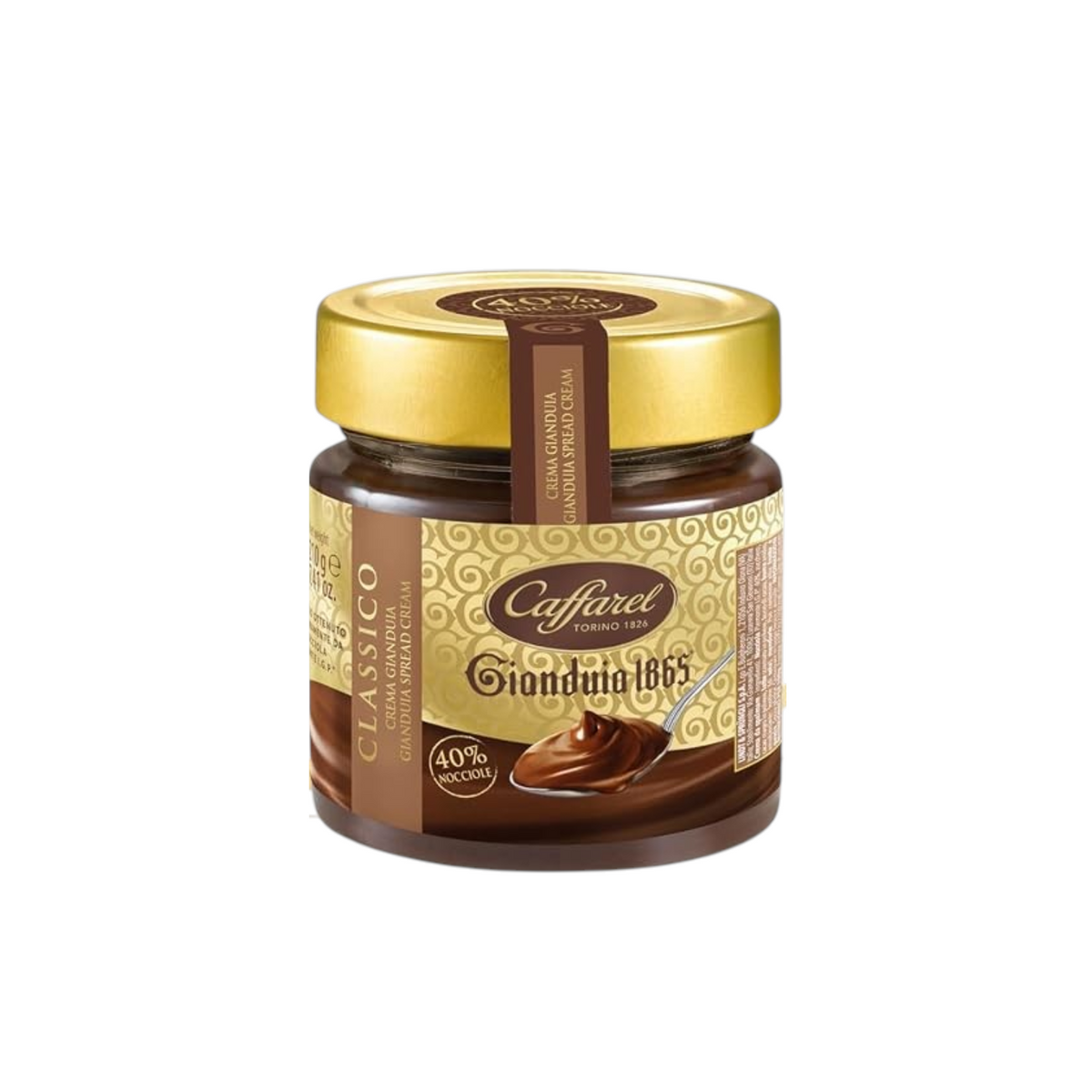 CREMA GIANDUIA 40% DI “NOCCIOLA PIEMONTE I.G.P.” CAFFAREL