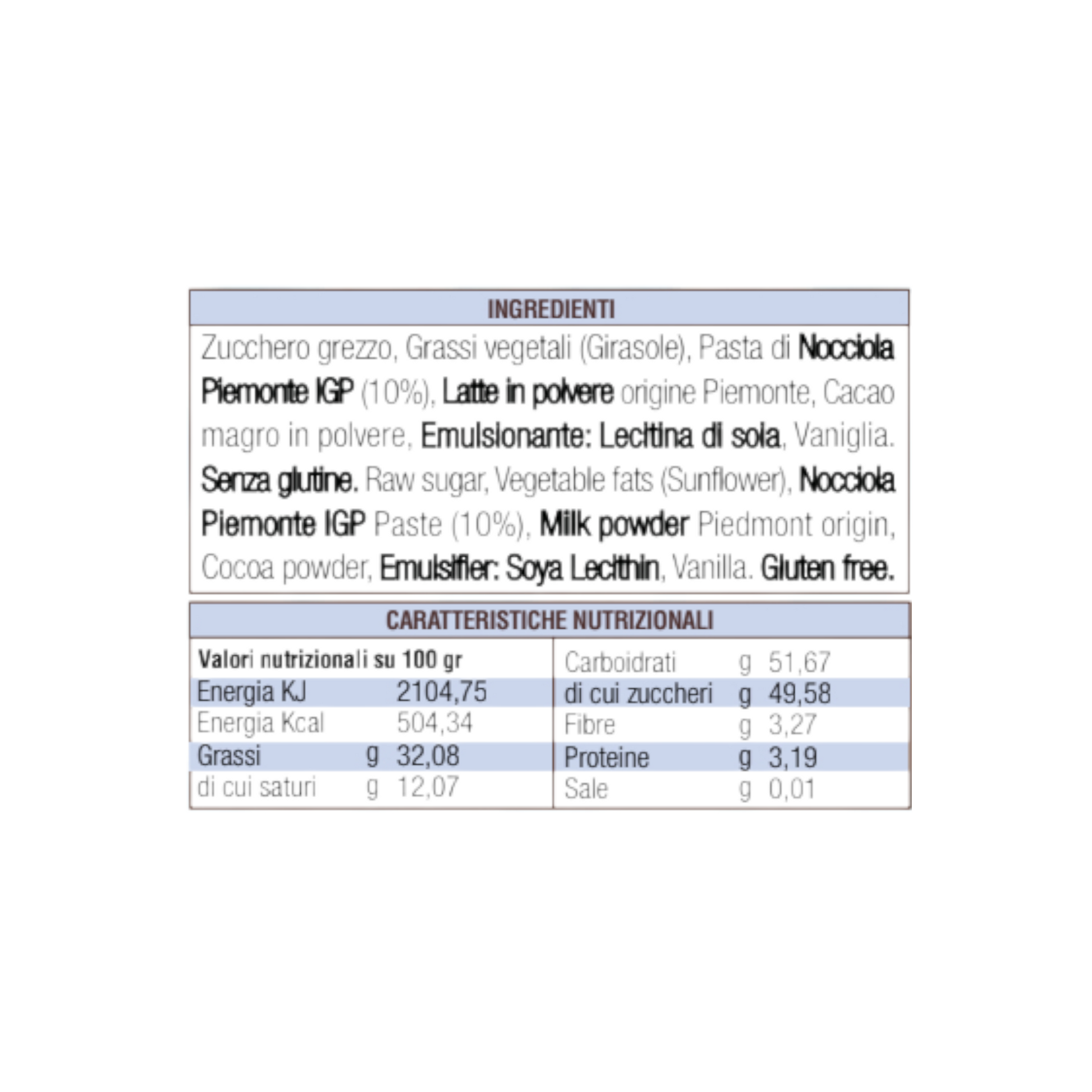 CREMA SPALMABILE CACAO E NOCCIOLA AUDERE