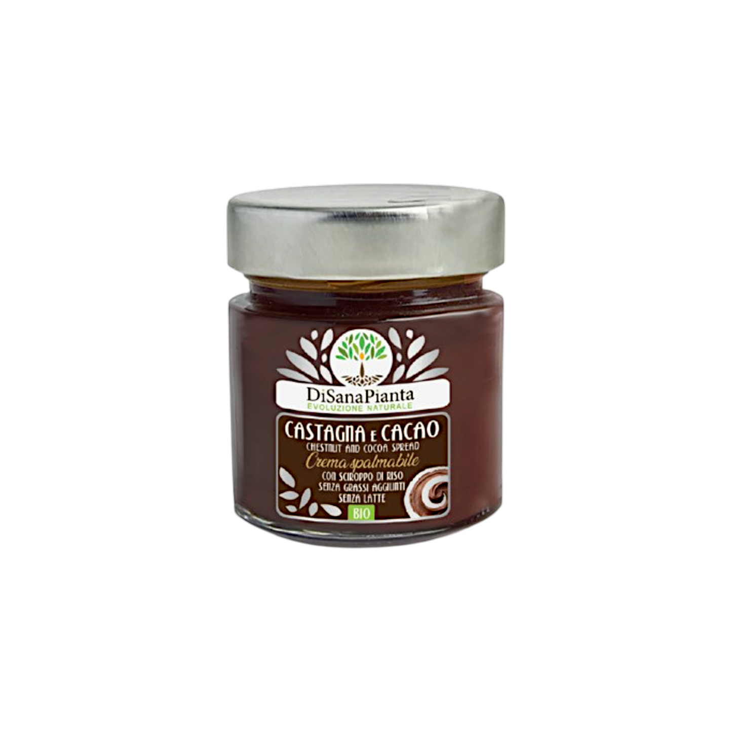ORGANIC CHESTNUT AND COCOA SPREAD CREAM FROM HEALTHY PLANT