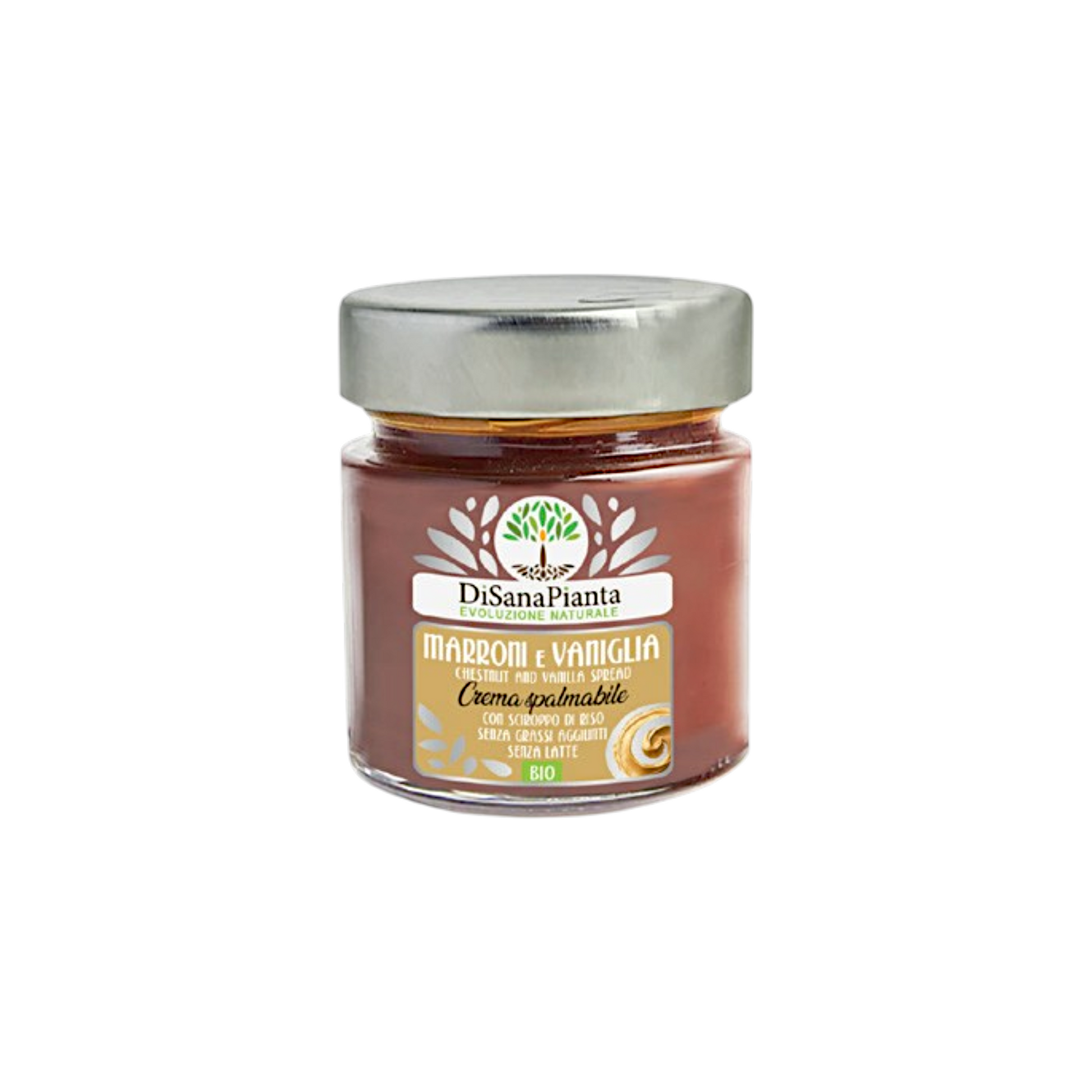 ORGANIC BROWN AND VANILLA SPREADABLE CREAM FROM HEALTHY PLANT