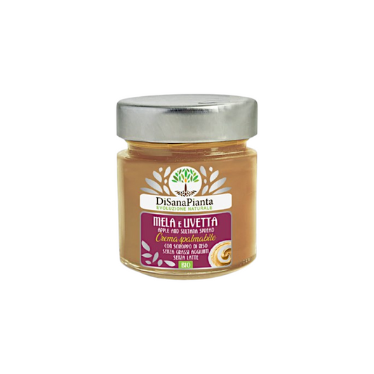 HEALTHY ORGANIC APPLE AND RAISIN SPREAD CREAM