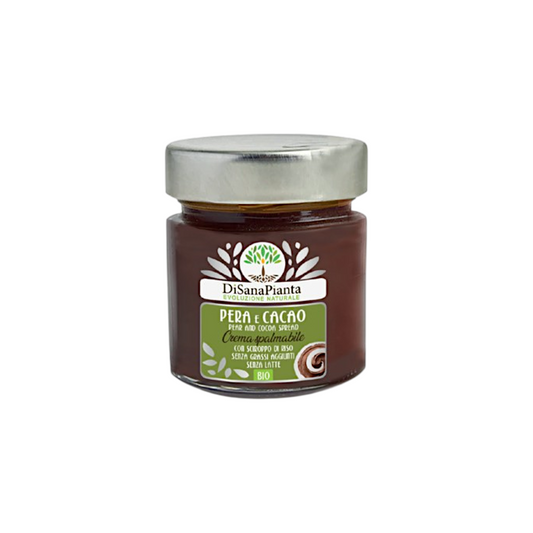 ORGANIC PEAR AND COCOA SPREAD CREAM FROM HEALTHY PLANT